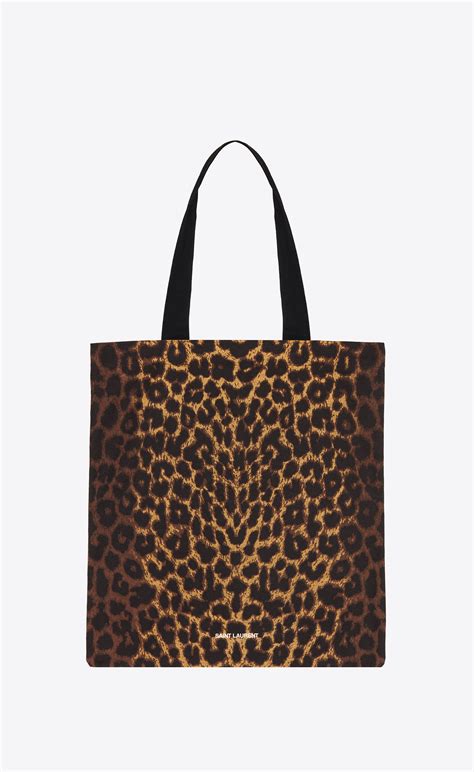 yves saint laurent leopard tote bag|yves saint laurent tote sale.